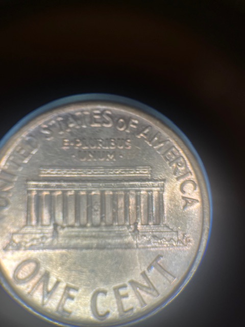 Lincoln-Memorial-Cent-1995-Nice-Die-Crack-On-The-Reverse